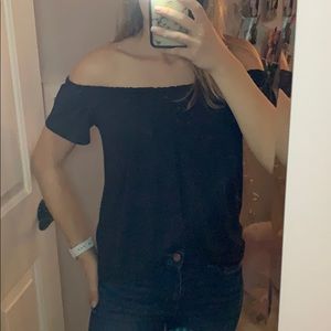Hollister off the shoulder top